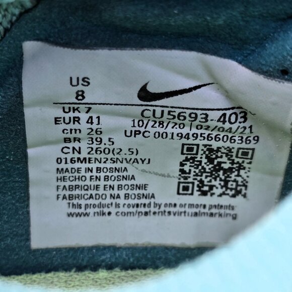 Nike Mercurial Vapor 14 Elite FG Soccer Cleats – Blue Glow/Volt – Size 8 - Picture 4 of 4